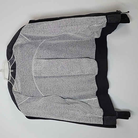 Lululemon charcoal gray sweat jacket Hug It Out - Picture 3 of 9